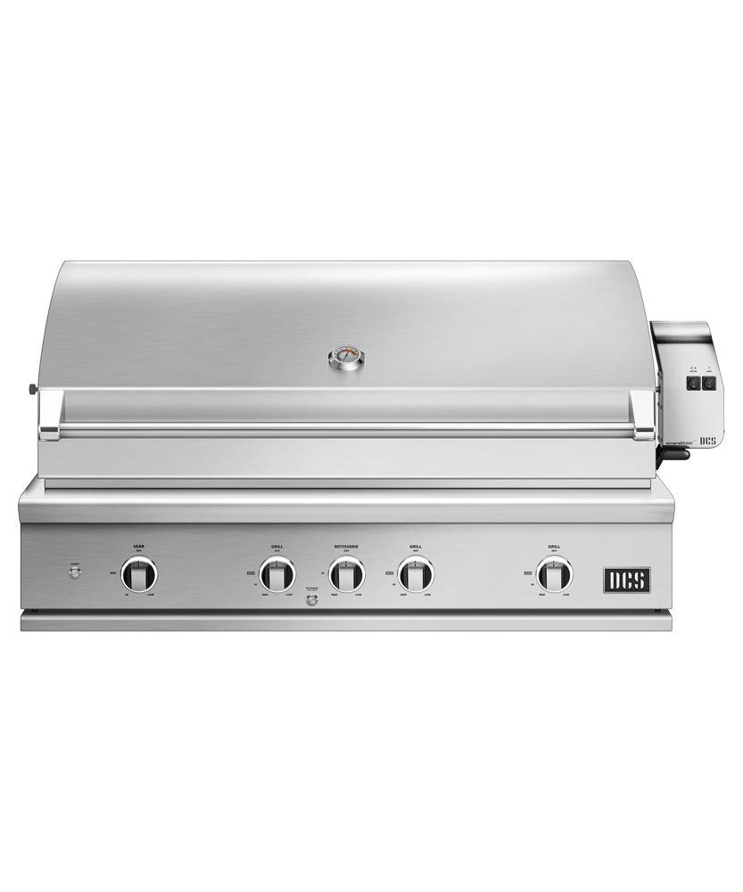 Dcs BE148RCIN 48" Grill With Infrared Sear Burner, Natural Gas
