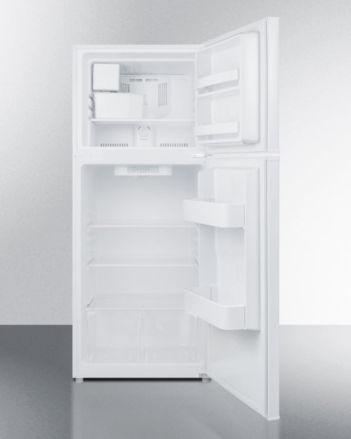 Summit FF1084WIM 24" Wide Top Mount Refrigerator-Freezer With Icemaker