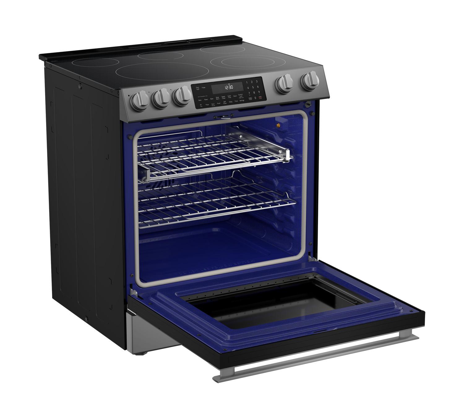 Sharp SSR3065JS 30 In. Electric Convection Slide-In Range With Air Fry