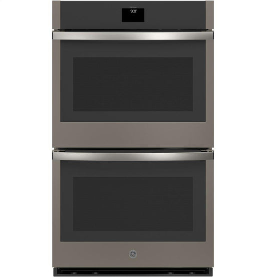 Ge Appliances JTD5000ENES Ge® 30" Smart Built-In Self-Clean Convection Double Wall Oven With Never Scrub Racks