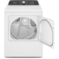 Whirlpool WED5050LW 7.0 Cu. Ft. Top Load Electric Moisture Sensing Dryer With Steam