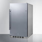 Summit FF195H34CSS Shallow Depth Built-In All-Refrigerator