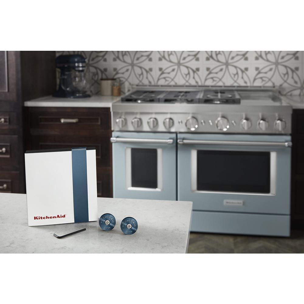 Whirlpool W11368841DD Kitchenaid® Commercial-Style Range Handle Medallion Kit