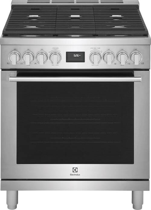 Electrolux ECFD3068AS 30" Dual-Fuel Freestanding Range