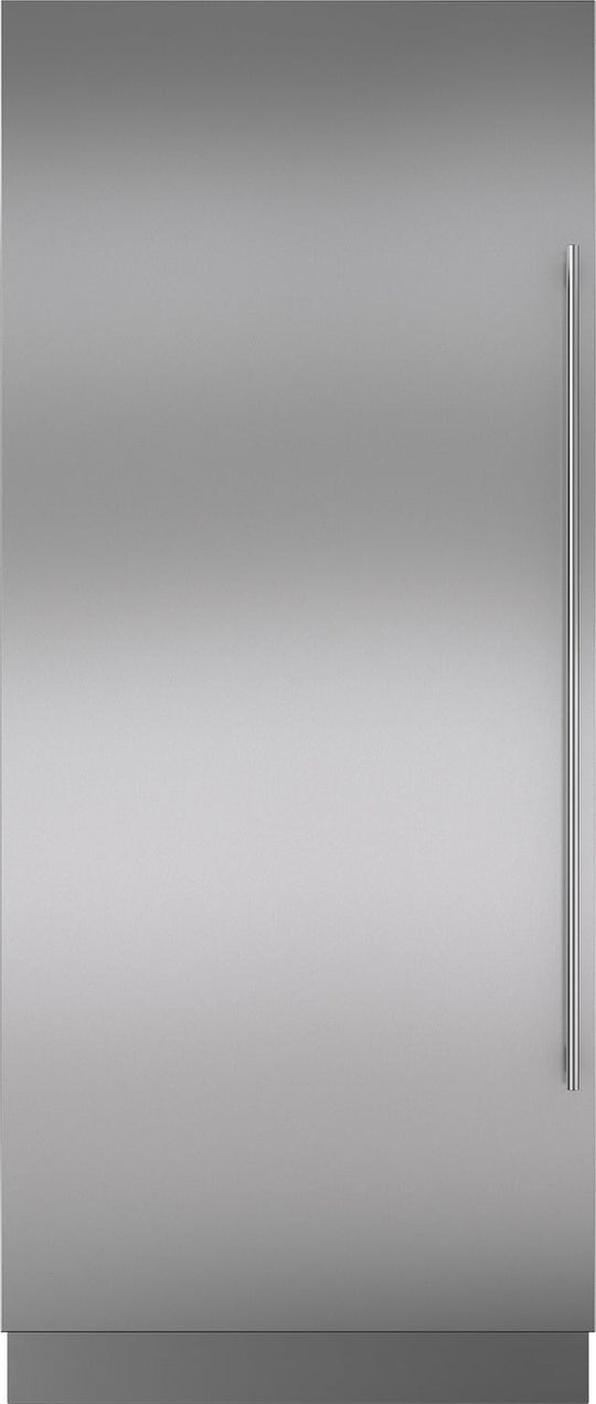 Sub-Zero 7025369 Stainless Steel Door Panel With Tubular Handle And 6" Toe Kick - Lh