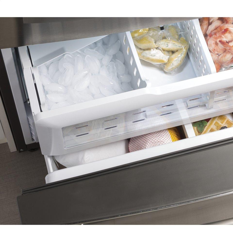 Ge Appliances GFD28GYNFS Ge® 27.7 Cu. Ft. Fingerprint Resistant French-Door Refrigerator With Door In Door