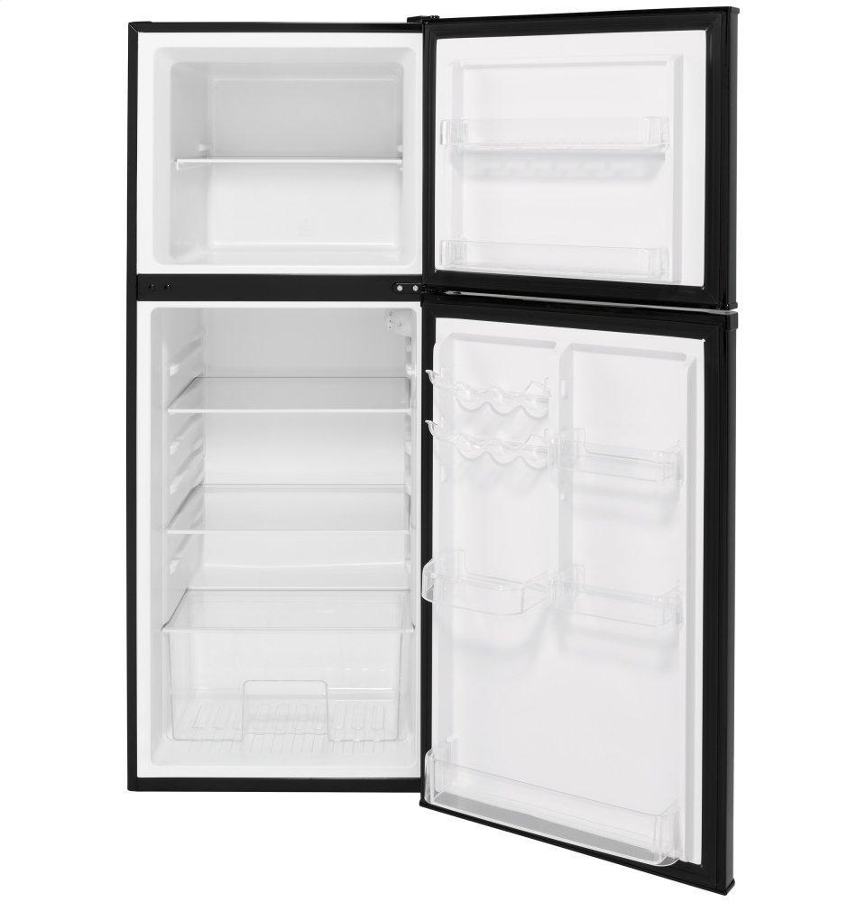 Ge Appliances GPV10FGNBB Ge® 9.8 Cu. Ft. 12 Volt Dc Power Top-Freezer Refrigerator