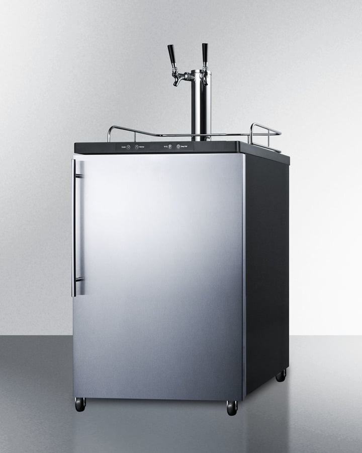 Summit SBC635MBI7SSHVTWIN 24" Wide Built-In Kegerator