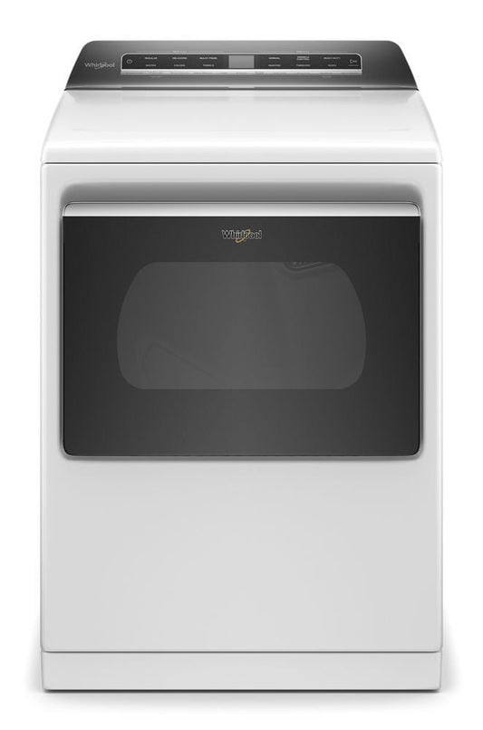 Whirlpool WED7120HW 7.4 Cu. Ft. Smart Capable Top Load Electric Dryer