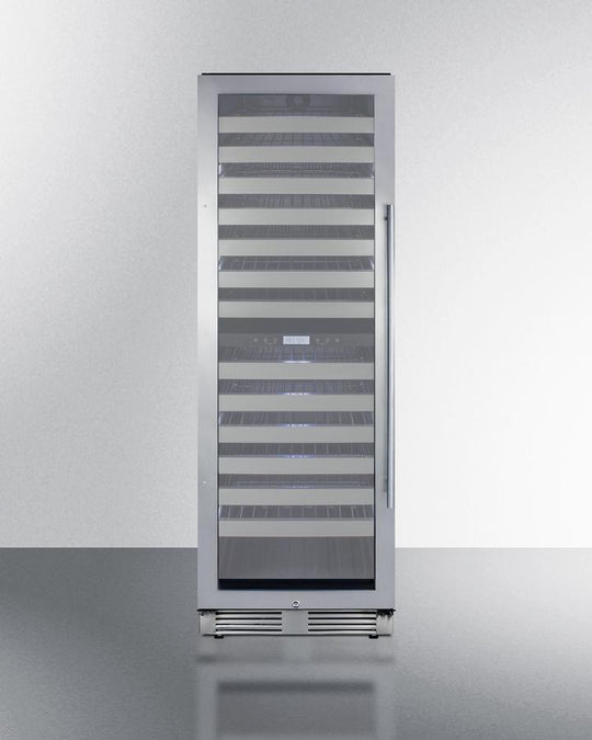 Summit SWCP2163CSSLHD 24" Wide Dual-Zone Wine Cellar