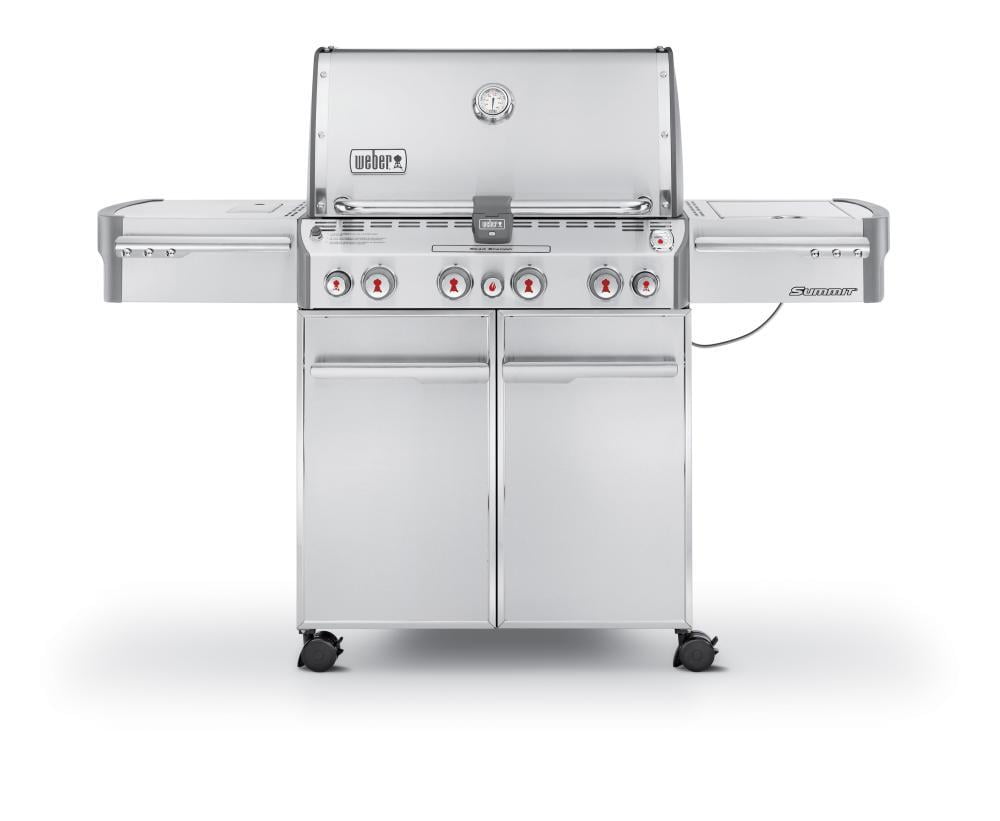 Weber 7170001 Summit® S-470™ Lp Gas Grill - Stainless Steel