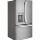 Ge Appliances GFE28GYNFS Ge® Energy Star® 27.7 Cu. Ft. Fingerprint Resistant French-Door Refrigerator