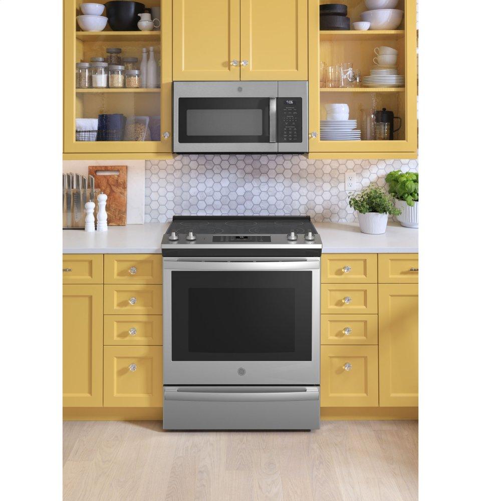 Ge Appliances JS760SPSS Ge® 30" Slide-In Electric Convection Range With No Preheat Air Fry