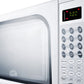 Summit SM901WH Mid-Sized Microwave Oven With A Fully White Finish; Replaces Sm900Wh