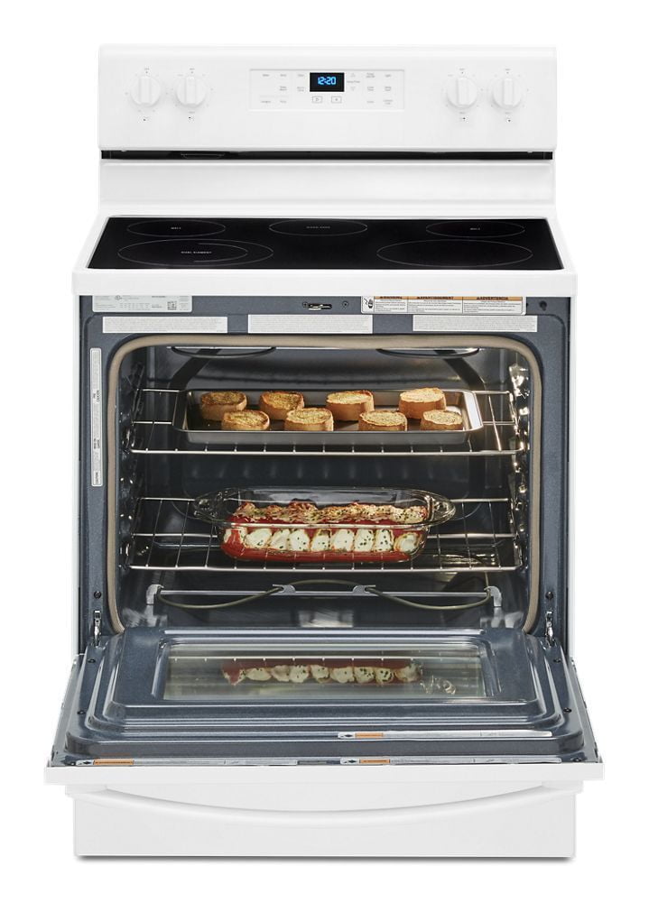Whirlpool WFE525S0JW 5.3 Cu. Ft. Whirlpool® Electric Range With Frozen Bake Technology