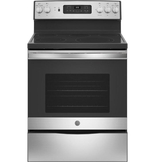 Ge Appliances JB655YKFS Ge® 30" Free-Standing Electric Convection Fingerprint Resistant Range