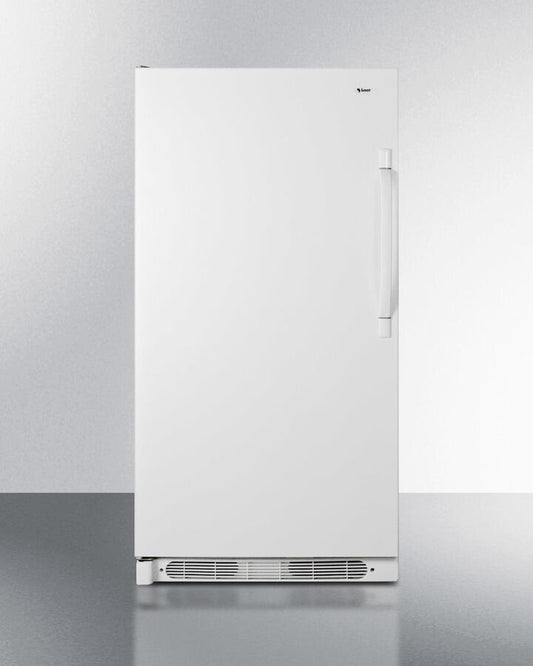 Summit R17FFLHD Large Capacity All-Refrigerator With Frost-Free Operation And Fan-Forced Cooling; Left Hand Door Swing