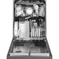 Ge Appliances GDF640HMMES Ge® Front Control With Stainless Interior Door Dishwasher With Sanitize Cycle & Dry Boost