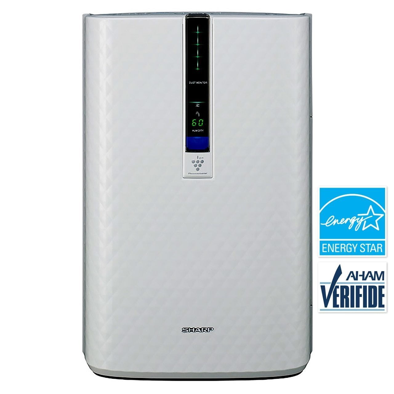 Sharp KC850U Sharp True Hepa Plasmacluster® Air Purifier With Humidifying Function For Medium Rooms