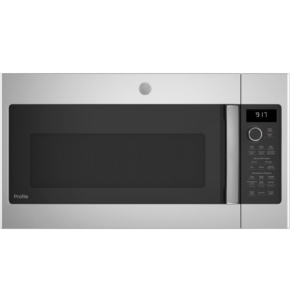 Ge Appliances PVM9179SRSS Ge Profile&#8482; 1.7 Cu. Ft. Convection Over-The-Range Microwave Oven
