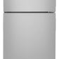 Maytag MRT118FFFM 30-Inch Wide Top Freezer Refrigerator With Powercold® Feature- 18 Cu. Ft. Monochromatic Stainless Steel