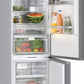 Bosch B24CB80ESB 800 Series Free-Standing Fridge-Freezer With Freezer At Bottom, Glass Door 24