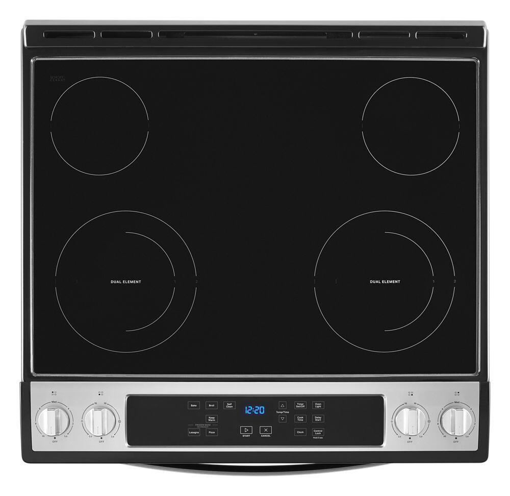 Whirlpool WEE515S0LS 4.8 Cu. Ft. Whirlpool® Electric Range With Frozen Bake&#8482; Technology