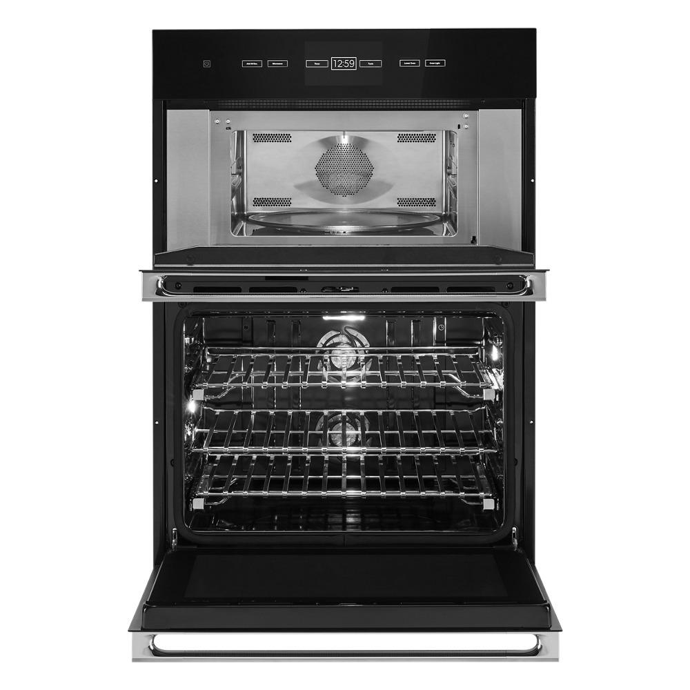 Jennair JMW3430LM Noir™ 30" Combination Microwave/Wall Oven With V2™ Vertical Dual-Fan Convection