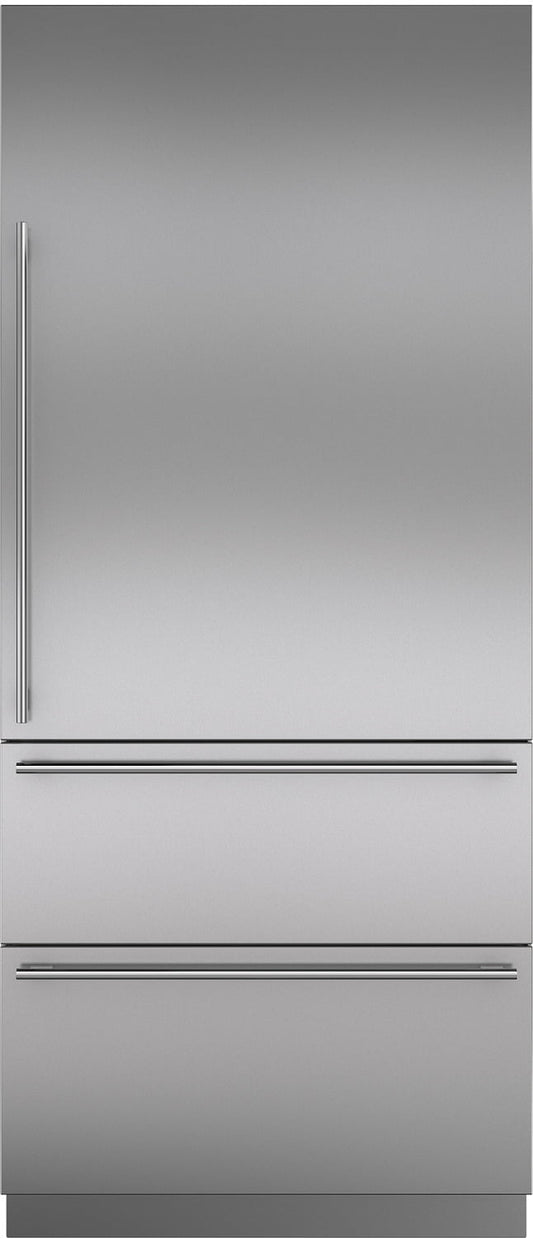 Sub-Zero 7023708 Stainless Steel Door Panel With Tubular Handle - Rh