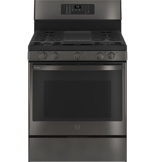 Ge Appliances PGB935BPTS Ge Profile™ Smart 30" Free-Standing Self Clean Gas Range With No Preheat Air Fry
