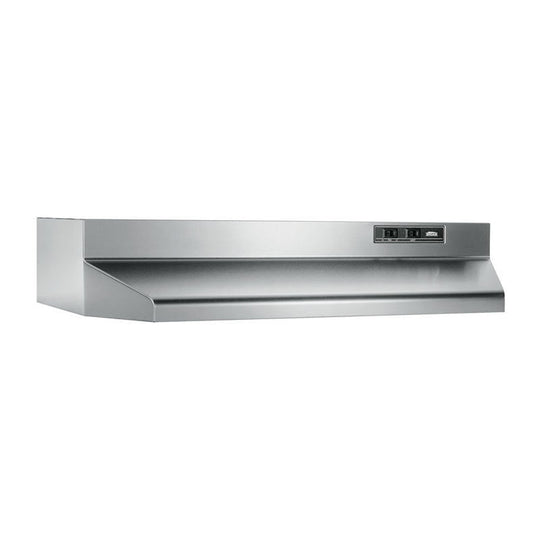 Broan 402404 24", Stainless Steel, Under-Cabinet Hood, 160 Cfm