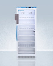 Summit ARG12PV Performance Series Pharma-Vac 12 Cu.Ft. Upright Glass Door Commercial All-Refrigerator For The Display And Refrigeration Of Vaccines