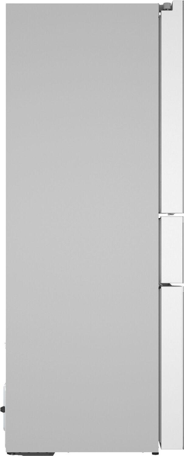 Bosch B36CL81ENW 800 Series French Door Bottom Mount Refrigerator, Glass Door 36" White