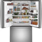 Ge Appliances PFE28PYNFS Ge Profile™ Series Energy Star® 27.7 Cu. Ft. Smart Fingerprint Resistant French-Door Refrigerator With Keurig® K-Cup® Brewing System