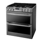 Lg LUTD4919SN Lg Signature 7.3 Cu.Ft. Smart Wi-Fi Enabled Dual Fuel Double Oven Range With Probake Convection®