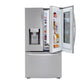 Lg LRFVC2406S 24 Cu. Ft. Smart Wi-Fi Enabled Instaview™ Door-In-Door® Counter-Depth Refrigerator With Craft Ice™ Maker