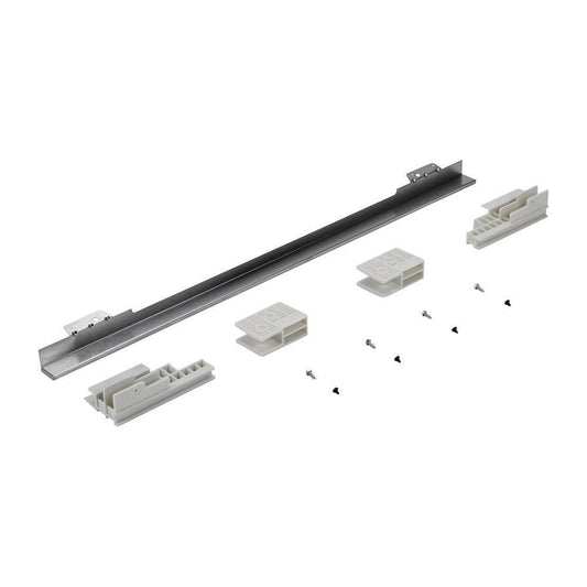 Amana W11173704 30" Combination Wall Range Flush Installation Trim Kit, Black/Stainless Steel