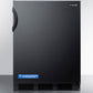 Summit FF6BBI Built-In Undercounter All-Refrigerator For General Purpose Use, With Automatic Defrost Operation And Black Exterior