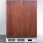Summit VT65MLBIFRADA Ada Compliant Built-In Medical All-Freezer With Lock, Capable Of -25 C Operation; Door Accepts Panels