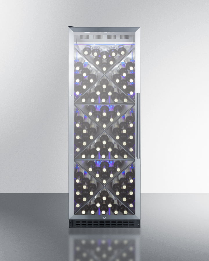 Summit SCR1401LHXCSS 24" Wide Single Zone Commercial Wine Cellar