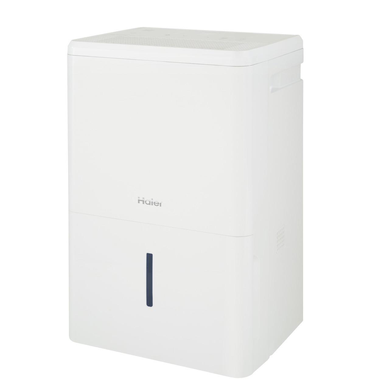 Haier QPHR50LZ Haier 50 Pint Energy Star® Portable Dehumidifier With Built-In Pump And Smart Dry For Wet Spaces