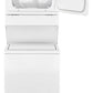Whirlpool WET4027HW 3.5 Cu.Ft Electric Stacked Laundry Center 9 Wash Cycles And Autodry