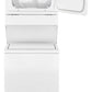 Whirlpool WGT4027HW 3.5 Cu.Ft Gas Stacked Laundry Center 9 Wash Cycles And Autodry