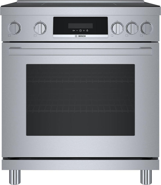 Bosch HIS8055U 800 Series Induction Freestanding Range 30'' Stainless Steel HIS8055U