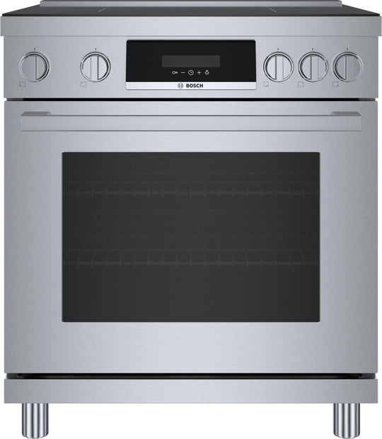 Bosch HIS8055U 800 Series Induction Freestanding Range 30'' Stainless Steel HIS8055U