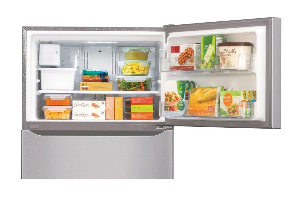 Lg LTCS24223S 24 Cu. Ft. Top Mount Refrigerator