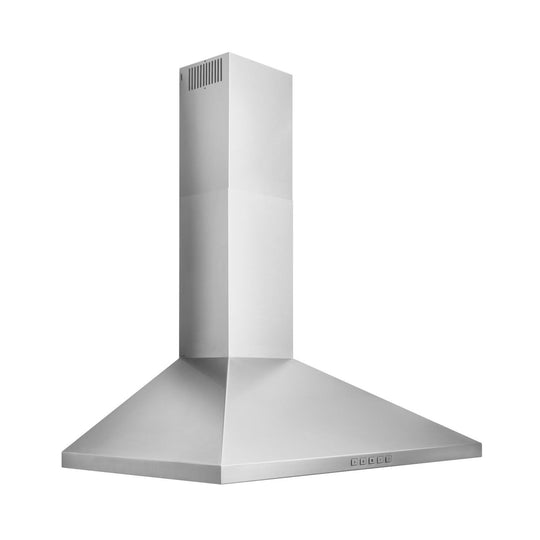 Broan BWP2364SS Broan® 36-Inch Convertible Wall-Mount Pyramidal Chimney Range Hood, 450 Max Cfm, Stainless Steel