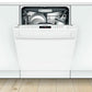 Bosch SHXM78Z52N 800 Series Dishwasher 24'' White, Xxl Shxm78Z52N