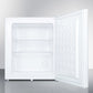 Summit FS30LMED Compact Manual Defrost All-Freezer For Medical/General Purpose Use, With Alarm, Hospital Grade Cord, External Thermometer And Lock