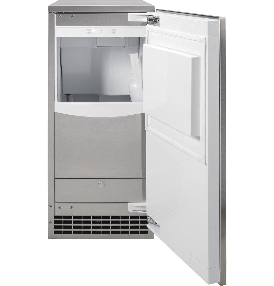U-Line 90 Lb. 15-Inch Outdoor Rated Nugget Ice Maker With Drain